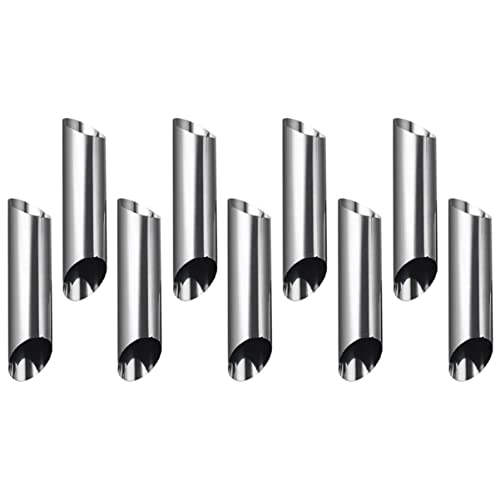 Amosfun 9 Stück Backformen Teiliges für Sahnerollen Blätterteig Cannoli Diy Spiral Kuchen Langlebig Rostfrei Einfach zu Reinigen für Familien und Dessert Shops Amosfun 9 Stück Backformen Teiliges für Sahnerollen Blätterteig Cannoli Diy Spiral Kuchen Langlebig Rostfrei Einfach zu Reinigen für Familien und Dessert Shops von Amosfun