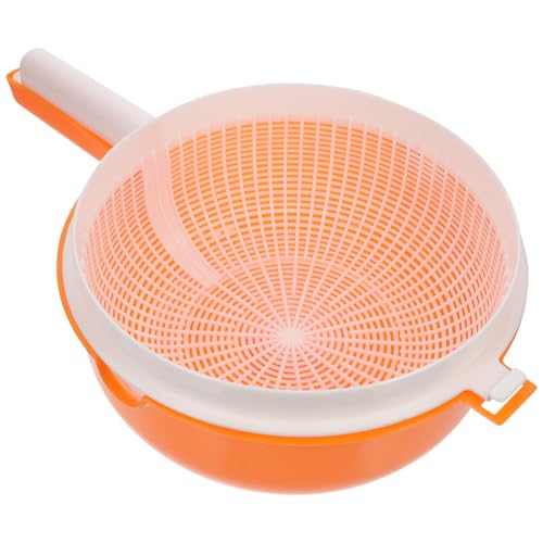 Amosfun Abtropfkorb Mit Griff Multi Schüssel Fruchtsiebschale Abnehmbares Sieb Sieb Griff Gemüsesieb Trockenkorb Für Obst Nudelsieb Für Die Küche Orange Plastik Wiederverwendbar Amosfun Abtropfkorb Mit Griff Multi Schüssel Fruchtsiebschale Abnehmbares Sieb Sieb Griff Gemüsesieb Trockenkorb Für Obst Nudelsieb Für Die Küche Orange Plastik Wiederverwendbar von Amosfun