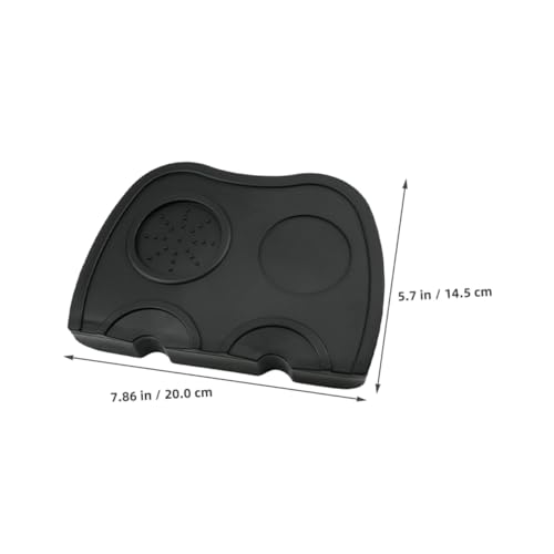 Amosfun Anti rutsch Espresso Tamper Matte aus lebensmittelechtem Material Rutschfeste Kaffee Pressmatte für Präzises Andrücken Hitzebeständig Leicht zu Reinigen für Heim Profi küchen in von Amosfun