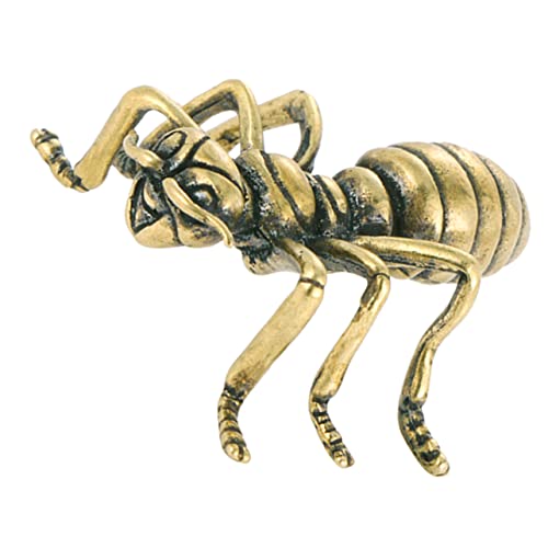 Amosfun Antiker Kupfer Ameisenornament Vintage Stil Mini Skulptur für Schreibtisch Dekoration Büro und Zuhause Handgefertigt aus Hochwertigem Kupfer Lebensecht und Vielseitig für Amosfun Antiker Kupfer Ameisenornament Vintage Stil Mini Skulptur für Schreibtisch Dekoration Büro und Zuhause Handgefertigt aus Hochwertigem Kupfer Lebensecht und Vielseitig für von Amosfun