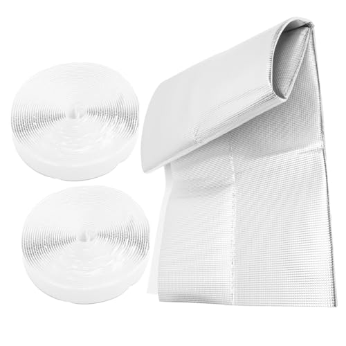 Amosfun Attic Ventilation Cover Ceiling Fan Shutter Seal für Dachfenster und Türen Einfache Montage Wiederverwendbar Luftdicht Zuschneidbar Hitzeschutz und Isolierung von Amosfun