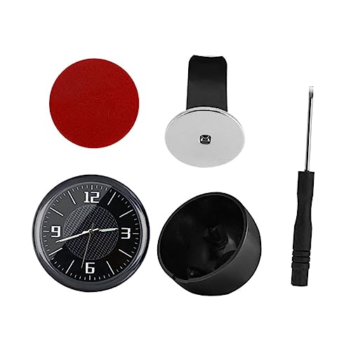 Amosfun Auto Innenuhr Metall Miniatur Autouhr Langlebig Einfache Montage Stilvolles Design Kompatibel für Lüftungsschlitze zur Praktischen Zeitkontrolle im Fahrzeug Amosfun Auto Innenuhr Metall Miniatur Autouhr Langlebig Einfache Montage Stilvolles Design Kompatibel für Lüftungsschlitze zur Praktischen Zeitkontrolle im Fahrzeug von Amosfun