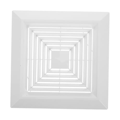 Amosfun Badezimmer Abluftventilator Abdeckung Decken oder Wandmontage mit Feder Grill für Einfache Installation und für Badezimmerbelüftung Amosfun Badezimmer Abluftventilator Abdeckung Decken oder Wandmontage mit Feder Grill für Einfache Installation und für Badezimmerbelüftung von Amosfun