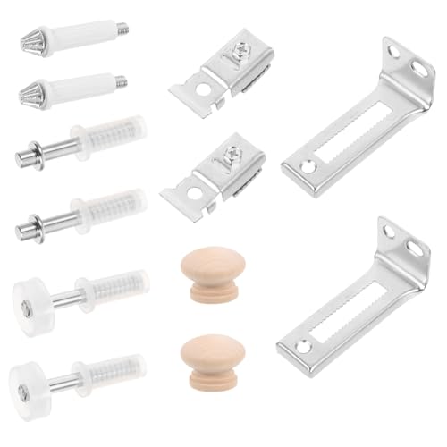 Amosfun Bifold Door Pivot Hinge Kit with Bracket and Guide Wheel Metal Folding Closet Door Hardware for Wardrobes Scratch Resistant Finish Smooth Quiet Operation Easy Installation Repair Amosfun Bifold Door Pivot Hinge Kit with Bracket and Guide Wheel Metal Folding Closet Door Hardware for Wardrobes Scratch Resistant Finish Smooth Quiet Operation Easy Installation Repair von Amosfun