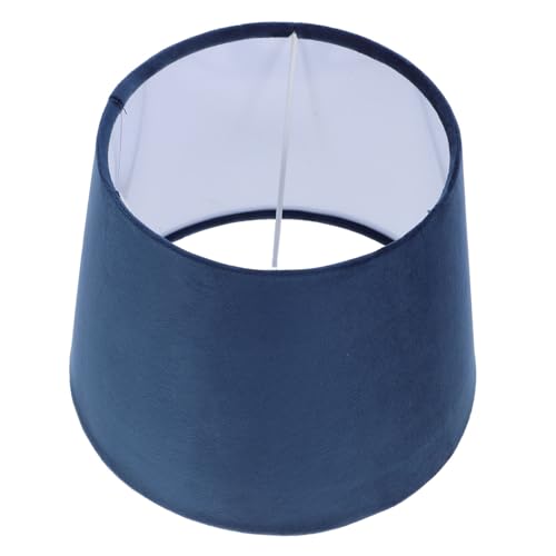 Amosfun Blauer Lampenschirm Ersatz für Tischlampe Langlebig Leicht Installieren Geeignet für Schlafzimmer Wohnzimmer Hotel und Restaurant Kompakte Modernes Design von Amosfun