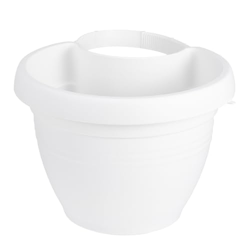 Amosfun Fallrohr-Blumentopf, Runder Blumentopf Aus Kunststoff Mit Wasserdichtem Stopfen, Wand-Pflanzenhalter FüR Rohre Und Stangen (18,5 X 20 cm) Amosfun Fallrohr-Blumentopf, Runder Blumentopf Aus Kunststoff Mit Wasserdichtem Stopfen, Wand-Pflanzenhalter FüR Rohre Und Stangen (18,5 X 20 cm) von Amosfun