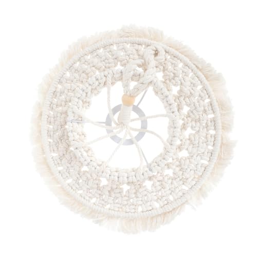 Amosfun Boho Handgewebter Lampenschirm Hängende Lichtdekoration Warmes Flair Einfache Installation Für Wohn Schlafzimmer Stilvolle Deckenleuchte Amosfun Boho Handgewebter Lampenschirm Hängende Lichtdekoration Warmes Flair Einfache Installation Für Wohn Schlafzimmer Stilvolle Deckenleuchte von Amosfun