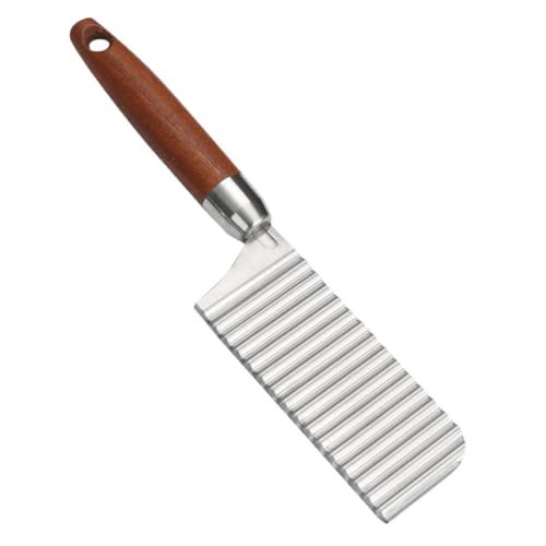 Amosfun Wellenmesser Kartoffelschneider mit Ergonomischem Griff für Gemüse und Obst für Pommes und Wellenpommes Schnell und Zeitsparend Küche Amosfun Wellenmesser Kartoffelschneider mit Ergonomischem Griff für Gemüse und Obst für Pommes und Wellenpommes Schnell und Zeitsparend Küche von Amosfun