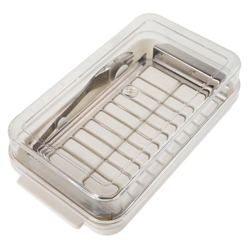 Amosfun Butterdose Mit Deckel Butterbehälter Transparent Für Kühlschrank Theke Küche Mit Schneidefunktion Luftdicht Frischhaltend Praktisch Amosfun Butterdose Mit Deckel Butterbehälter Transparent Für Kühlschrank Theke Küche Mit Schneidefunktion Luftdicht Frischhaltend Praktisch von Amosfun