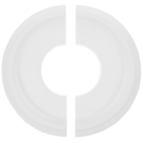 Amosfun Decke Deko Abdeckung Deckenlampe Deckenlampe Kronleuchter Lampe Geburtstagsdeko für Junge Medaille Kronleuchter Montageplatte Kronleuchter Abdeckplatte Deckenabdeckplatte Weiß PU von Amosfun