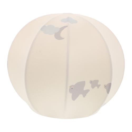 Amosfun Dekorative Tischlampe Ersatzlampenschirme lampenschirm boho bequemer Stoffbeleuchtungsschatten Stoffschirm der Tischlampe moderne Lampenabdeckung Lampenschirm für Tisch von Amosfun