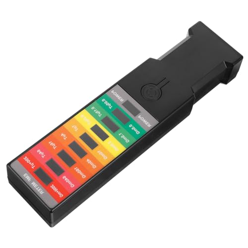 Amosfun Detektor Für Elektromagnetische Strahlung Tragbar Für Zuhause Hoch Jäger Meter Feld Elektromagnetischer Tester Emk-tester Emf-recorder Elektrosmogmesser Emk-inspektionstester Abs von Amosfun