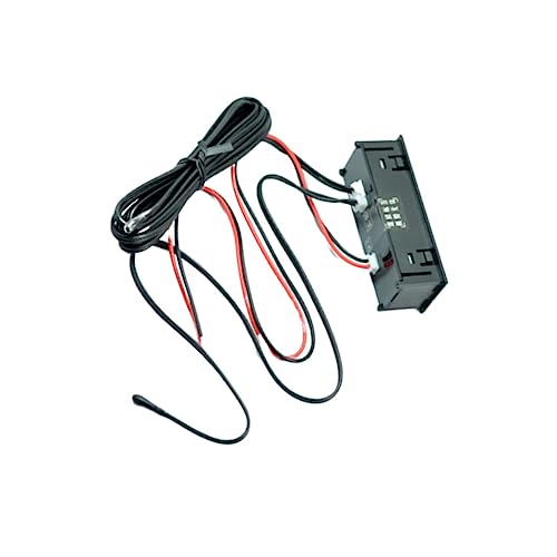 Amosfun Digitale Auto Uhr mit Thermometer und Uhrzeit Anzeige für und Außentemperatur Selbstklebend für Aquarium Auto und Outdoor Grün Amosfun Digitale Auto Uhr mit Thermometer und Uhrzeit Anzeige für und Außentemperatur Selbstklebend für Aquarium Auto und Outdoor Grün von Amosfun