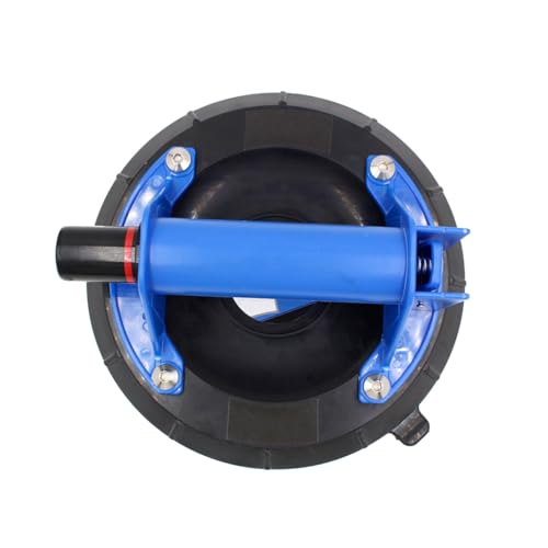 Amosfun Doppellagiger Glas vakuum saugnapf Tragkraft Schwerlast sauger für Glas Marmor Fliesen Rutschfestem Griff und Ergonomischem Design von Amosfun