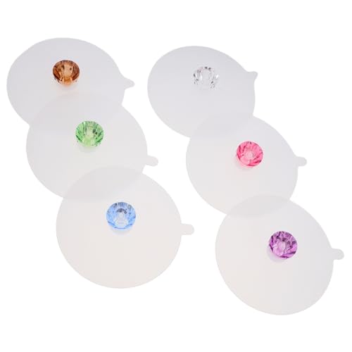 Amosfun Dubbeglas Deckel 4 Sätze Becherdeckel Trinken Tassen Für Getränkeabdeckung Saugdeckel Für Kaffeebecher Kreis Tasse Abdeckung Getränkeschutz Luftdichter Verschluss Topper Weingläser 6 Stück * 4 Amosfun Dubbeglas Deckel 4 Sätze Becherdeckel Trinken Tassen Für Getränkeabdeckung Saugdeckel Für Kaffeebecher Kreis Tasse Abdeckung Getränkeschutz Luftdichter Verschluss Topper Weingläser 6 Stück * 4 von Amosfun