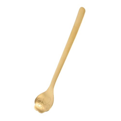 Amosfun Edelstahl Dessertlöffel Katzenpfote Design Dekorativer Kleiner Rührlöffel für Kaffee und Kuchen Langlebiger Dinner Spoon mit Langem Griff für Dessert und Getränkezubereitung Amosfun Edelstahl Dessertlöffel Katzenpfote Design Dekorativer Kleiner Rührlöffel für Kaffee und Kuchen Langlebiger Dinner Spoon mit Langem Griff für Dessert und Getränkezubereitung von Amosfun