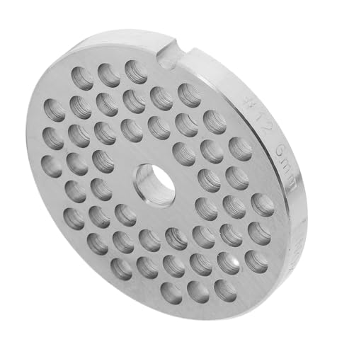 Amosfun Edelstahl Ersatzscheibe Außendurchmesser Passend für Küchenwolf Zubehör Dauerhaft und Pflegeleicht von Amosfun