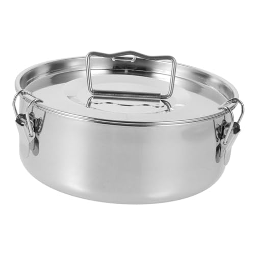 Amosfun Edelstahl Flanera Dampfgarer Groß mit Deckel Vielseitiger Flan und Kuchenformer Hitzebeständig Langlebig Multifunktional für Backofen und Schnellkochtopf Robuster Dampfgarer Amosfun Edelstahl Flanera Dampfgarer Groß mit Deckel Vielseitiger Flan und Kuchenformer Hitzebeständig Langlebig Multifunktional für Backofen und Schnellkochtopf Robuster Dampfgarer von Amosfun