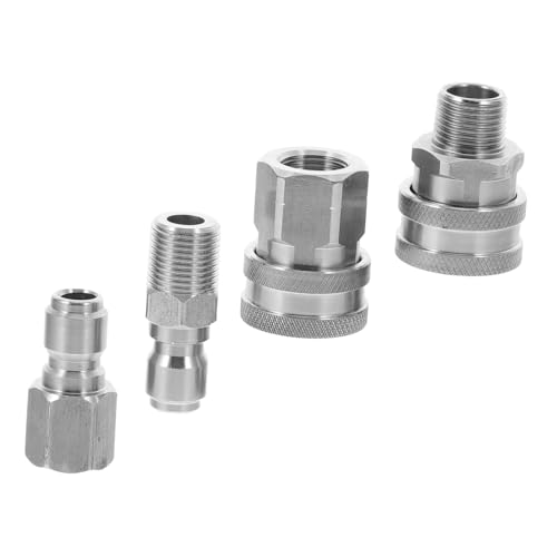 Amosfun Edelstahl Schnellverbinder Npt Innen Außengewinde Hochdruckreiniger Adapter Kompatibel Langlebig Robust Amosfun Edelstahl Schnellverbinder Npt Innen Außengewinde Hochdruckreiniger Adapter Kompatibel Langlebig Robust von Amosfun