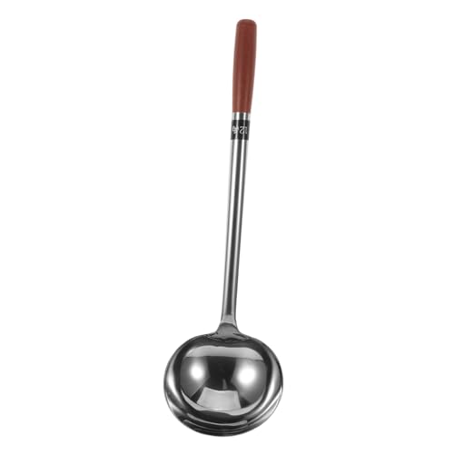 Amosfun Edelstahl Schöpflöffel mit Langem Ergonomischem Griff Große Kelle für Servieren und Kochen Hitzebeständig Robust für Suppen Soßen Gastronomie und Haushalt Amosfun Edelstahl Schöpflöffel mit Langem Ergonomischem Griff Große Kelle für Servieren und Kochen Hitzebeständig Robust für Suppen Soßen Gastronomie und Haushalt von Amosfun