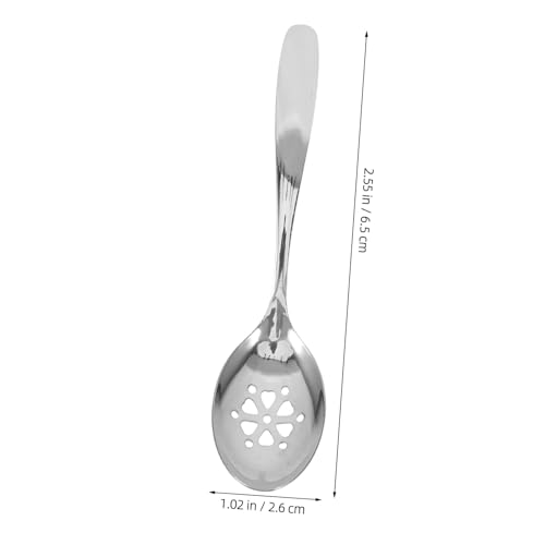 Amosfun Edelstahl Slotted Löffel Servierlöffel Küchenhelfer Buffet Langer Griff Perforierter Löffel Rostfrei Vielseitig für Salat Pasta Fleisch Amosfun Edelstahl Slotted Löffel Servierlöffel Küchenhelfer Buffet Langer Griff Perforierter Löffel Rostfrei Vielseitig für Salat Pasta Fleisch von Amosfun