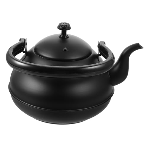 Amosfun Edelstahl- Klassischer Teekessel Mit Herausnehmbarem Teesieb Metall-Öldosenspender Kaffeeservice Für Das Heimrestaurant 2 0 L von Amosfun