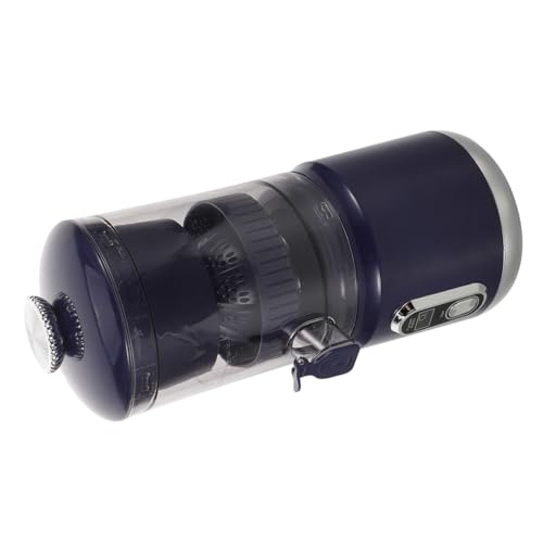 Amosfun Elektrischer Zitruspresse mit Automatischer Saft Fruchtfleisch Trennung Tragbarer Multifunktionaler Obstentsafter für Orangen Zitronen Kompakt und Leicht für Zuhause und Unterwegs von Amosfun