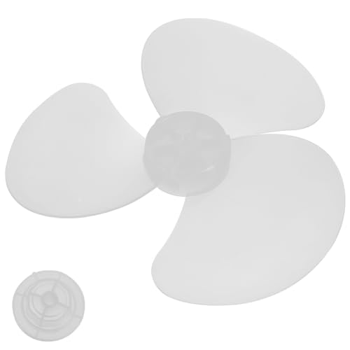 Amosfun Ersatz-Lüfterblätter Aus Kunststoff 12-Zoll-Lüfterblätter Weiß 3 Blätter Ersatzteile Für Standventilatoren Ersatzteile Für Tischventilatoren Elektrische Ventilatoren – Transparent von Amosfun