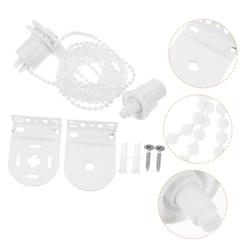 Amosfun Ersatzset für Rollo-perlenketten 32-mm-Halterung Pp-aluminiumlegierung Modernes Design für Rollos von Amosfun
