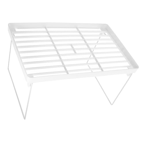 Amosfun Faltbares Badregal Multifunktionale Ablage für Kosmetik Utensilien Stabiler Tischhalter für Badezimmer und Arbeitsplatte Design Platzsparend und Praktisch Amosfun Faltbares Badregal Multifunktionale Ablage für Kosmetik Utensilien Stabiler Tischhalter für Badezimmer und Arbeitsplatte Design Platzsparend und Praktisch von Amosfun