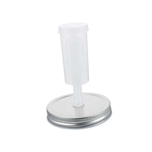 Amosfun Fermentierdeckel Teilig Durchmesser Luftdichtes Fermentier für Mason Gläser mit Gärverschluss Bpa Frei Vielseitig für Einmachgläser und Fermentation Buntes Farbsortiment von Amosfun