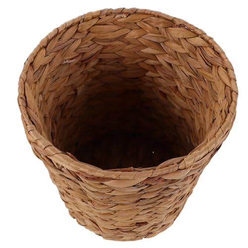 Amosfun Gewebter Mülleimer Wohndekor Abfallbehälter Rattan Mülleimer Theken Abfallkorb Papierkorb Braunes Kürbisgras Amosfun Gewebter Mülleimer Wohndekor Abfallbehälter Rattan Mülleimer Theken Abfallkorb Papierkorb Braunes Kürbisgras von Amosfun