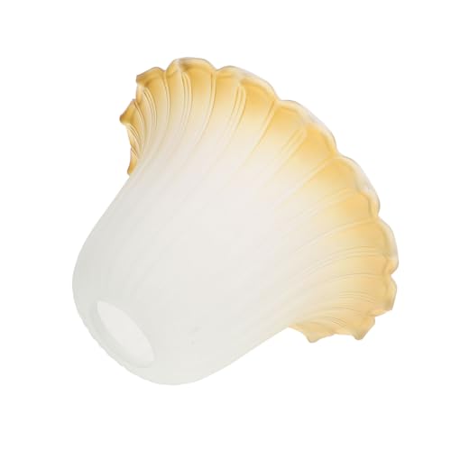Amosfun Glas Lampenschirm Deckenleuchte Baldachin Modern Leicht Montierbar Für Innenräume Bars Wohnzimmer Cafés von Amosfun