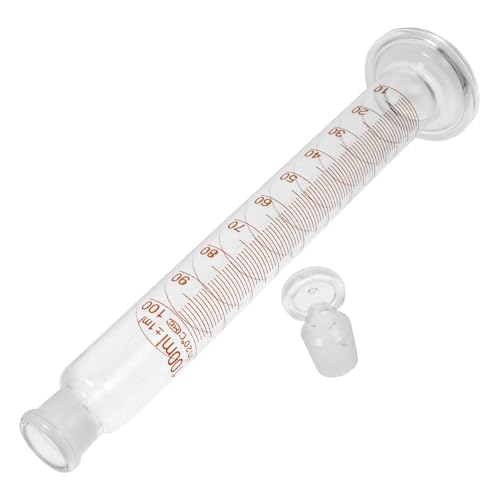 Amosfun Glas messzylinder mit Stopfen Stoßfester Runder Boden Graduierter Zylinder für Präzise Experimente Stabiles Labor Heimgerät Klares Ablesedesign Amosfun Glas messzylinder mit Stopfen Stoßfester Runder Boden Graduierter Zylinder für Präzise Experimente Stabiles Labor Heimgerät Klares Ablesedesign von Amosfun