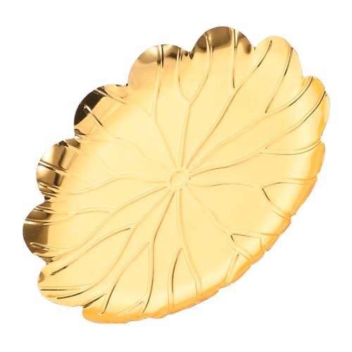 Amosfun Goldener Metall-obstteller Brotkorb Für Snacks Aufbewahrungstablett Für Küchentücher Geschirr Kosmetik-Organizer Amosfun Goldener Metall-obstteller Brotkorb Für Snacks Aufbewahrungstablett Für Küchentücher Geschirr Kosmetik-Organizer von Amosfun