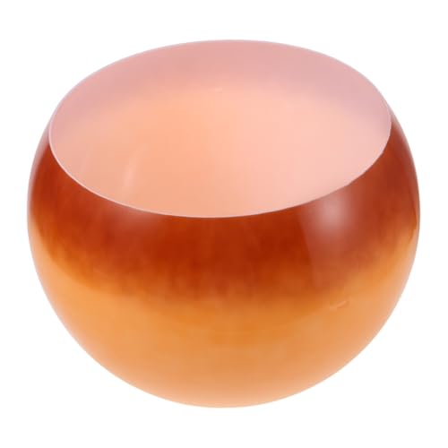 Amosfun Gradient Globe Lamp Shade Modern Mushroom Design Stehende Lampenabdeckung Kunststoff Ersatz für Vintage Stehlampe Wohnzimmer Beleuchtung von Amosfun
