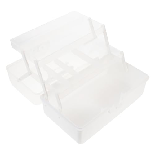 Amosfun Große Aufbewahrungskiste mit Multi Layer Tragbare Haushaltsbox für Medikamente und Langlebig mit Drehverschluss Transparenter Staubgeschützter Medizinbox für Familie und Zuhause Amosfun Große Aufbewahrungskiste mit Multi Layer Tragbare Haushaltsbox für Medikamente und Langlebig mit Drehverschluss Transparenter Staubgeschützter Medizinbox für Familie und Zuhause von Amosfun