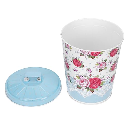 Amosfun Großer Mülleimer mit Deckel Robuster Haushaltsabfalleimer Vielseitiger Home Trash Can für Wohnzimmer und Büro Große Kapazität Platzsparend und Langlebig Blau Rosafarbenes Design Amosfun Großer Mülleimer mit Deckel Robuster Haushaltsabfalleimer Vielseitiger Home Trash Can für Wohnzimmer und Büro Große Kapazität Platzsparend und Langlebig Blau Rosafarbenes Design von Amosfun