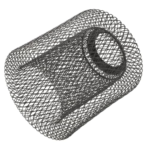 Amosfun Hängender Lampenschirm aus Eisengewebe Geometrischer Doppelter Lampenschirm für Deckenleuchten für Wohnräume Bars und Cafés Installieren Stylisches Design von Amosfun
