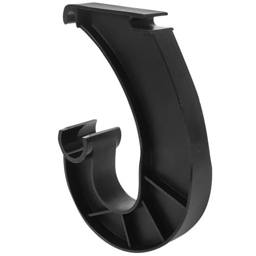 Amosfun Hängender Stützrahmen J Förmiger Kleiderstangenhalter für Einfache Montage ohne Bohren Universeller Kleiderstangenhalter für Optimale Raumausnutzung und Stabilität von Amosfun