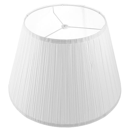 Amosfun Halbrunde Stofflampe Stehleuchte Lampenschirm Lampenschirme Lampenschirm Für Zuhause Stofflampenschirme Stehlampenabdeckung Beleuchtungskörper Ersatzschirm Leinen von Amosfun
