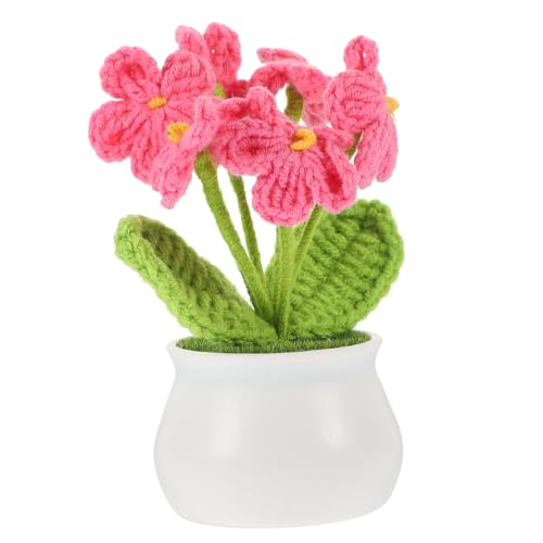 Amosfun Handgefertigte Häkelblume im Topf Kunstpflanze für Stilvolle Dekoration Geeignet für Heim Büro und Auto Leicht Kompakt Robusten Materialien Gefertigt Amosfun Handgefertigte Häkelblume im Topf Kunstpflanze für Stilvolle Dekoration Geeignet für Heim Büro und Auto Leicht Kompakt Robusten Materialien Gefertigt von Amosfun