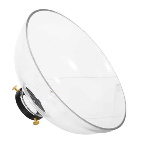 Amosfun Handgefertigter Hitzebeständiger Glasschirm Ersatz Transparenter Trichterlampenschirm für Kronleuchter Pendelleuchten und Wandlampen mit Hoher Lichtdurchlässigkeit und Langlebiger von Amosfun