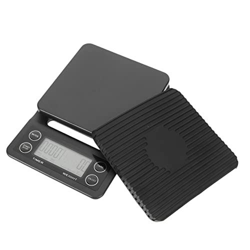 Amosfun Hochpräzise Elektronische Waage 0 1 G Digitale Küchenwaage Für Kaffee Backen Timer Alarm Und Flache von Amosfun