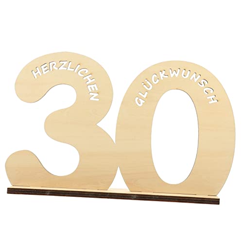 Amosfun Holz Nummernschild Langlebiges Holzhandwerk für Geburtstag und Party Große Sichtbare Ziffer Vielseitig für Tisch und Wohnraumgestaltung Sicheres Material Kreatives Design Amosfun Holz Nummernschild Langlebiges Holzhandwerk für Geburtstag und Party Große Sichtbare Ziffer Vielseitig für Tisch und Wohnraumgestaltung Sicheres Material Kreatives Design von Amosfun