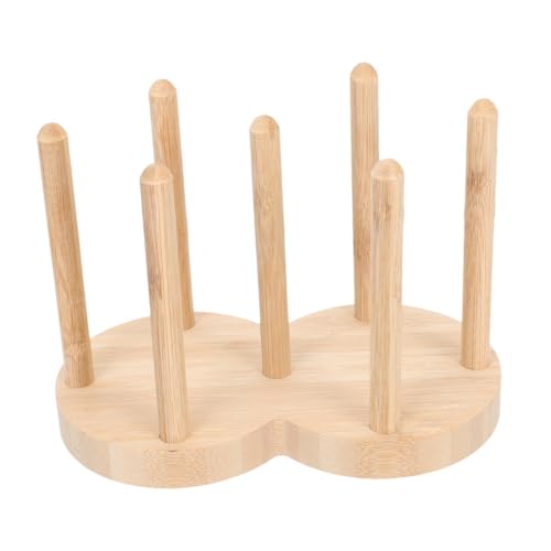 Amosfun Holzbecherhalter Organizer für Papier Holzbecher Kompakt Leicht Tragbar Vielseitig für Outdoor picknick Camping und Badezimmer arbeitsplatten Praktische Aufbewahrung für von Amosfun