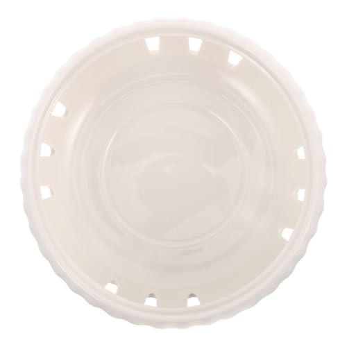 Amosfun Keramik Teewärmer Stövchen mit Teelicht Heizbasis Sicherer und Effizienter Warmhalter für Tee Kaffee und Milch Vielseitiger Hitzebeständiger Keramikhalter für Zuhause Büro und von Amosfun