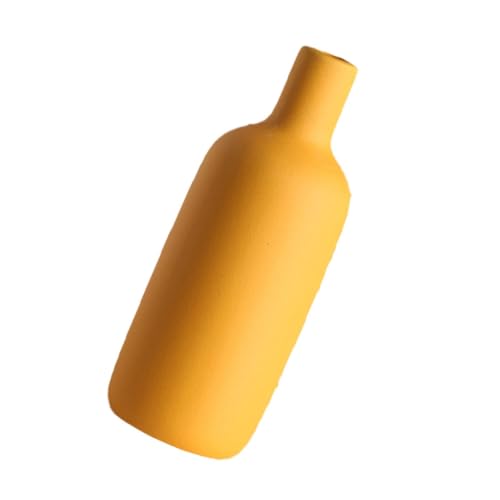 Amosfun Keramikvase Rustikale Keramikvasen Für Blumenbehälter Im Innenbereich Rustikale Dekorvase Ornament Keramik Kleine Vase Schreibtischvase Blumenvase Keramik von Amosfun