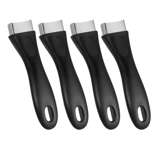 Amosfun 4 Stücke Edelstahl Topf Griff Ersatz Für Kochgeschirr Ergonomische Griff Einfache Entfernung Ersatz Wärme von Amosfun