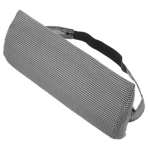 Amosfun Kopfstütze für Liegestühle Ergonomisches Kopfkissen mit Hervorragender Unterstützung für Nacken und Kopf für Freizeitstühle Einfache Installation Graues Design von Amosfun